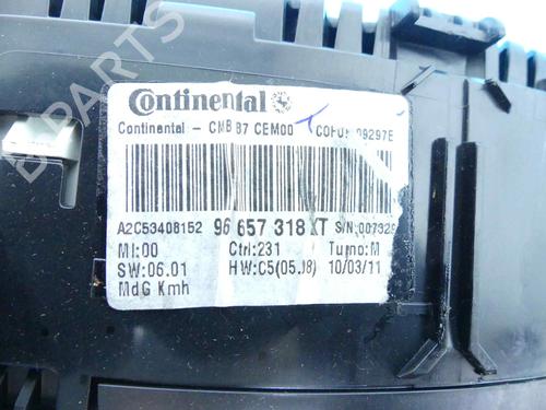 Instrument cluster CITROËN C4 II (NC_) 1.6 HDi 90 | BP37894130C47 - Image 3