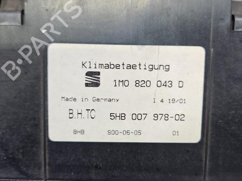 Climate control SEAT LEON (1M1)  | BP39978952I5  - Image 5