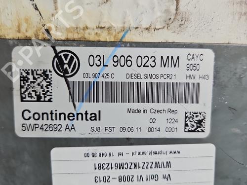 Engine control unit (ECU) VW GOLF VI (5K1) 1.6 TDI | BP37815314M57  - Image 5