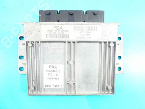 Engine control unit (ECU) CITROËN C5 I Break (DE_) 2.0 16V HPi (DERLZB) | BP37877615M57 - Image 2