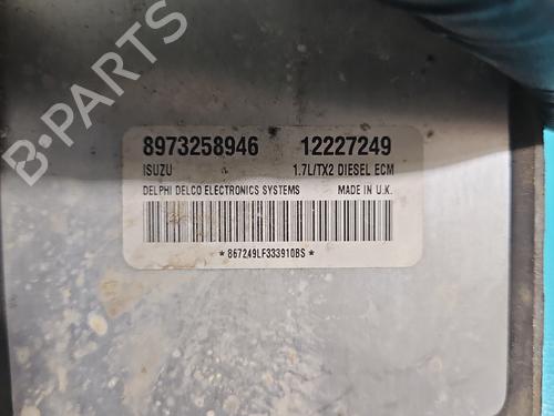 Engine control unit (ECU) OPEL MERIVA A MPV (X03) 1.7 DTI (E75) | BP37814062M57 - Image 4