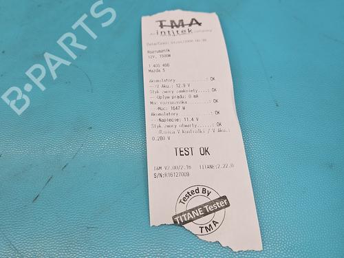 Starter MAZDA 5 (CR) 1.8 (CR19) | BP38122195M8 - Image 6