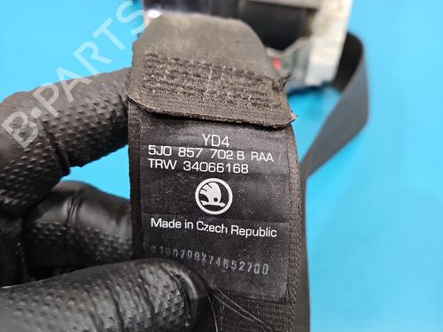 Front right seatbelt SKODA FABIA II Combi (545) 1.4 TDI | BP37849528I25  - Image 10