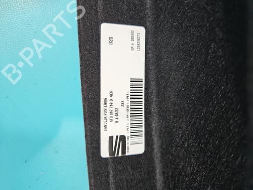 Rear parcel shelf SEAT IBIZA V (KJ1, KJG) 1.0 TSI | BP37990405C85 - Image 3