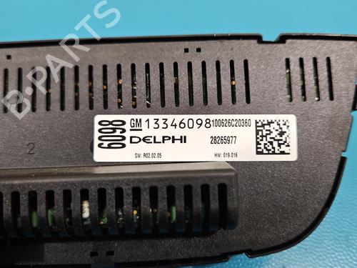 Climate control OPEL ASTRA J (P10) 1.4 Turbo (68) | BP37844143I5 - Image 5