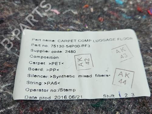 Boot lining SUZUKI VITARA (LY) 1.6 AllGrip (APK 416) | BP37825902I3 - Image 3