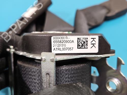 Front right seatbelt RENAULT CLIO V (B7_) 1.0 TCe 90 (B7MT) | BP37839907I25 - Image 12