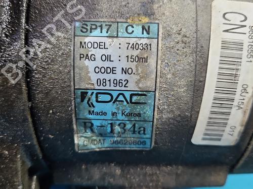 AC compressor CHEVROLET CAPTIVA (C100, C140) 2.4 4WD | BP38000357M34 - Image 3