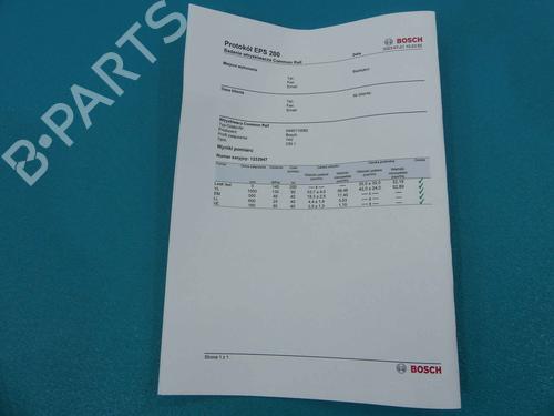 Injector CITROËN C5 I (DC_) 2.0 HDi (DCRHZB, DCRHZE) | BP37884781M100 - Image 3