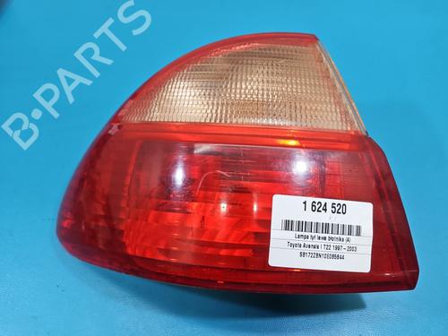 Used Left taillight Left taillight TOYOTA AVENSIS Estate (_T22_) 1.8 VVT-i (ZZT221_, ZZT221R) (129 hp) 40078823 40078823