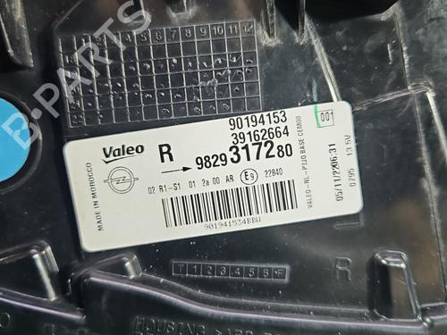 Right taillight OPEL CORSA F (P2JO) 1.2 (68) | BP40078768C35 - Image 9