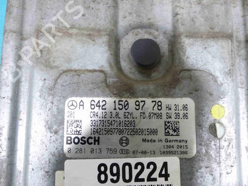 Engine control unit (ECU) MERCEDES-BENZ M-CLASS (W164) ML 320 CDI 4-matic (164.122) | BP37860936M57 - Image 2