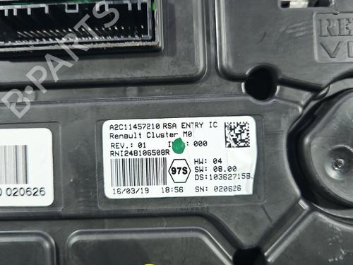 Instrument cluster DACIA DUSTER (HM_) 1.6 SCe 115 (HMM1) | BP38140211C47 - Image 8