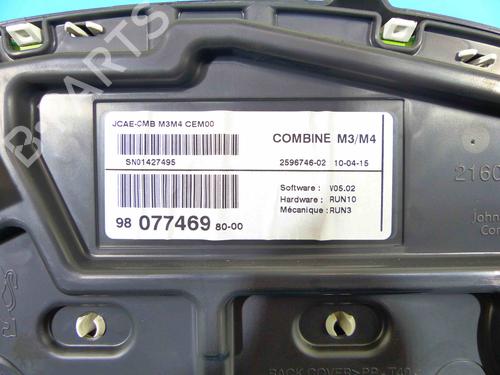 Instrument cluster PEUGEOT 301 1.6 HDI 90 | BP37883357C47 - Image 4