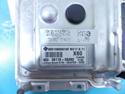 Engine control unit (ECU) KIA VENGA (YN) 1.4 CVVT | BP37806030M57 - Image 3