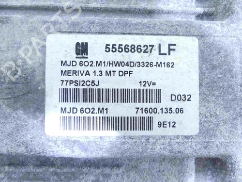 Engine control unit (ECU) OPEL MERIVA A MPV (X03) 1.3 CDTI (E75) | BP37887759M57 - Image 3