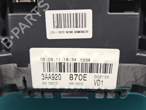 Instrument cluster VW PASSAT B7 Variant (365) 1.4 TSI EcoFuel | BP38119525C47 - Image 3