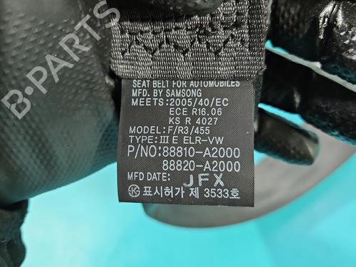 Front left seatbelt KIA CEE'D Sportswagon (JD) | BP37833471I26 - Image 3