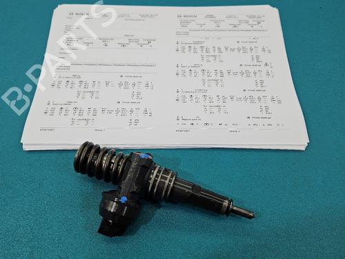 Used Injector Injector SKODA FABIA II (542) 1.4 TDI (70 hp) 39743142 39743142