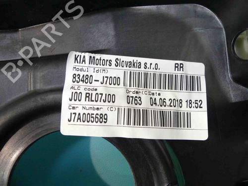Rear right window mechanism KIA CEED (CD) | BP37885535C25 - Image 7