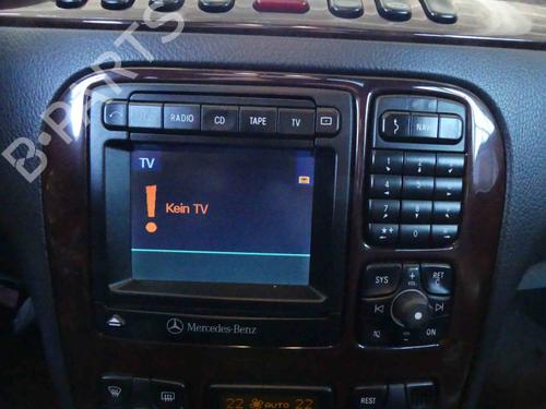 Used Radio Radio MERCEDES-BENZ S-CLASS (W220, V220) S 320 (220.065, 220.165) (224 hp) 37803115 37803115