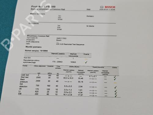 Injector PORSCHE CAYENNE (92A) 3.0 Diesel | BP39615013M100 - Image 3