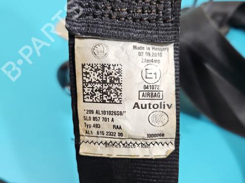 Front left seatbelt SKODA YETI (5L) 2.0 TDI 4x4 | BP38133189I26 - Image 18