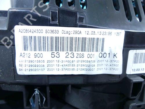 Instrument cluster MERCEDES-BENZ E-CLASS (W212) E 200 CDI / BlueTEC (212.005, 212.006) | BP37806964C47 - Image 3