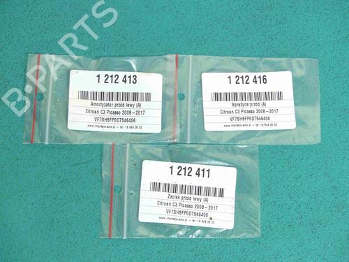 Støddæmperfjeder CITROËN C3 Picasso (SH_) 1.4 VTi 95 (SH8FSC, SH8FP0, SH8FP6) | BP37883588C152 - Image 3