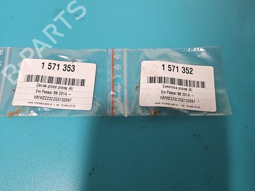 Right front steering knuckle VW CC B7 (358) 2.0 TDI | BP37840112M26 - Image 3