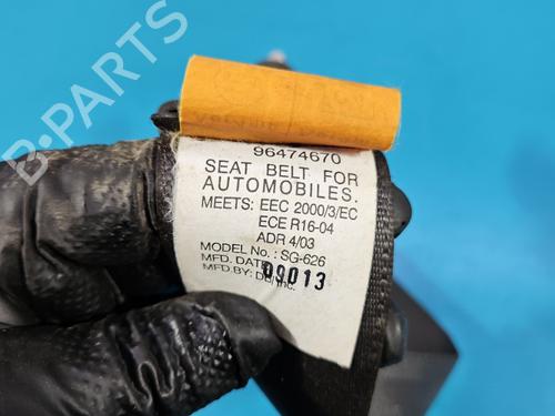 Front right seatbelt CHEVROLET CAPTIVA (C100, C140) 2.0 D 4WD | BP37860001I25 - Image 11