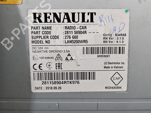 Radio DACIA SANDERO II  | BP37817993E6  - Image 11