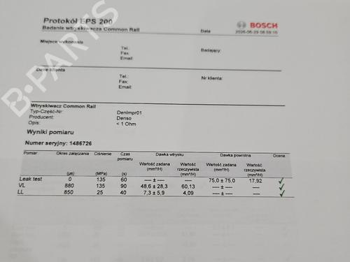 Injector MAZDA 6 Hatchback (GG) 2.0 DI (GG14) | BP38138906M100 - Image 3