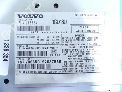 Radio VOLVO V50 (545) 2.0 D | BP37809180E6 - Image 4