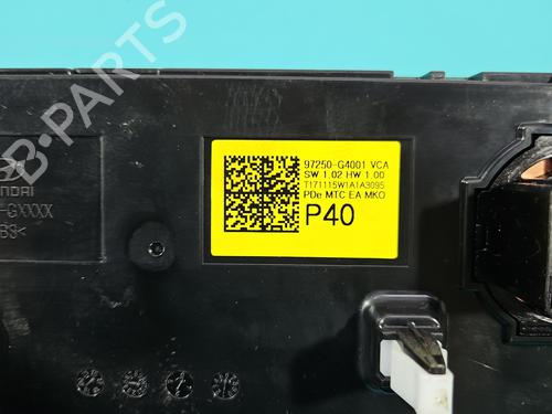 Climate control HYUNDAI i30 (PDE, PD, PDEN) 1.4 MPI | BP37849473I5 - Image 8