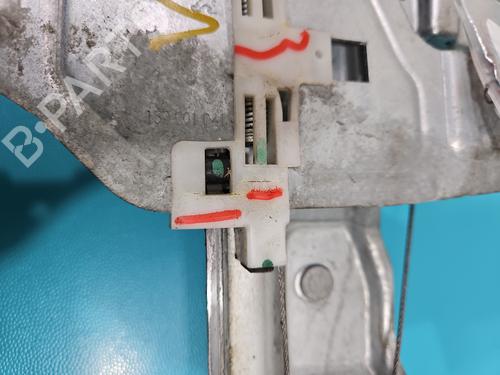 Front right window mechanism PEUGEOT 2008 I (CU_) 1.6 HDi | BP38117643C23 - Image 6