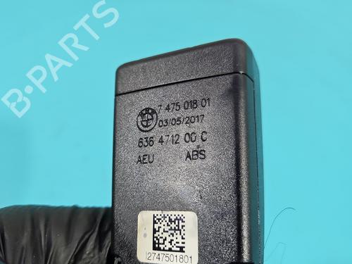 Rear left seatbelt BMW 5 (G30, F90) 520 d xDrive | BP37828749I29 - Image 11