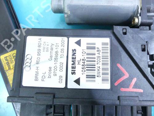 Rear left window mechanism AUDI A4 B6 (8E2) 2.0 | BP37880313C24 - Image 5