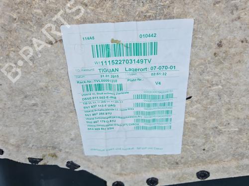 Front left panel VW TIGUAN (5N_) 2.0 TDI 4motion | BP38124616C58 - Image 4