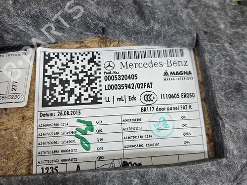 Front left panel MERCEDES-BENZ CLA Coupe (C117) CLA 180 CDI / d (117.312) | BP37855463C58 - Image 5