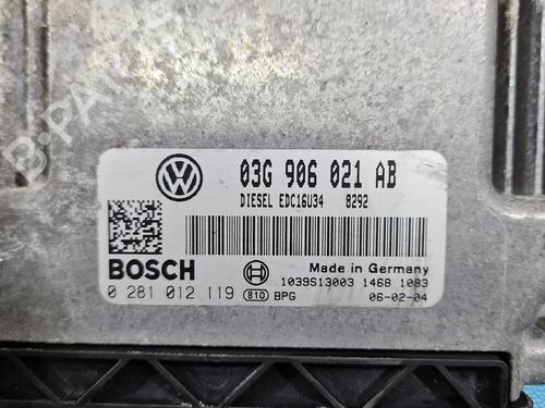 Engine control unit (ECU) VW PASSAT B6 (3C2) | BP37838513M57 - Image 3