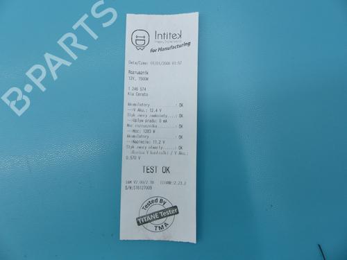 Starter KIA CERATO I Hatchback (LD) 1.5 CRDi | BP37885596M8 - Image 5