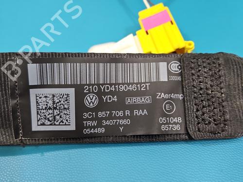 Front right seatbelt VW CC B7 (358) 2.0 TDI | BP37991155I25 - Image 8