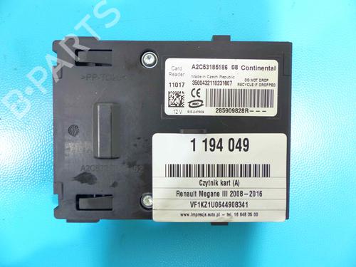 Card reader RENAULT MEGANE III Hatchback (BZ0/1_, B3_) 1.6 16V (BZ1B, BZ1H) | BP37804784E4 - Image 4