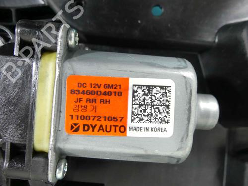 Rudehejsemekanisme Højre bagtil KIA OPTIMA (JF) 1.7 CRDi | BP37895324C25 - Image 3