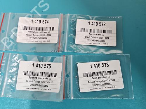 Støddæmperfjeder RENAULT TWINGO II (CN0_) 1.5 dCi 90 | BP38123077C152 - Image 6