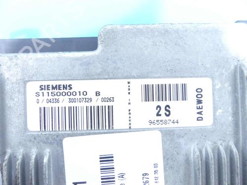Engine control unit (ECU) DAEWOO MATIZ (M100, M150) 0.8 | BP37880826M57 - Image 3