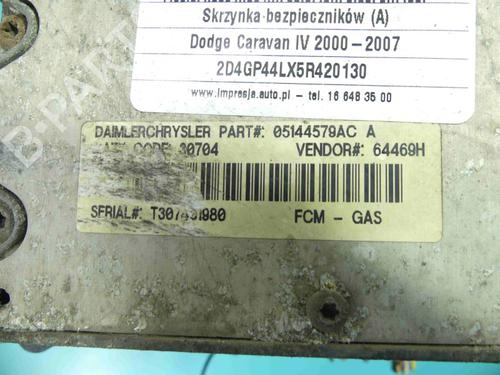Fuse box DODGE CARAVAN (RG_) 3.8 | BP37894001E1 - Image 7