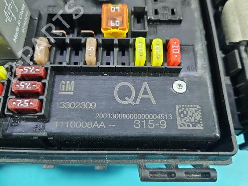 Fuse box OPEL ASTRA J (P10) 1.4 (68) | BP38148528E1 - Image 3