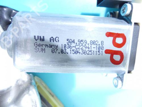 Front right window mechanism VW CC B7 (358) 2.0 TDI | BP37809415C23 - Image 3